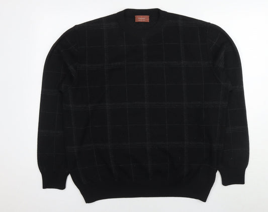 Womens UK Size L Marks and Spencer Black Pullover Sweatshirt