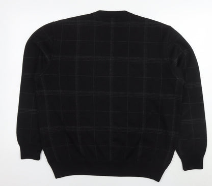 Womens UK Size L Marks and Spencer Black Pullover Sweatshirt