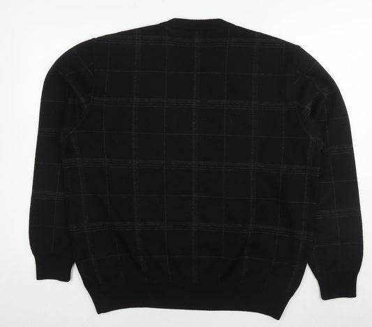 Womens UK Size L Marks and Spencer Black Pullover Sweatshirt