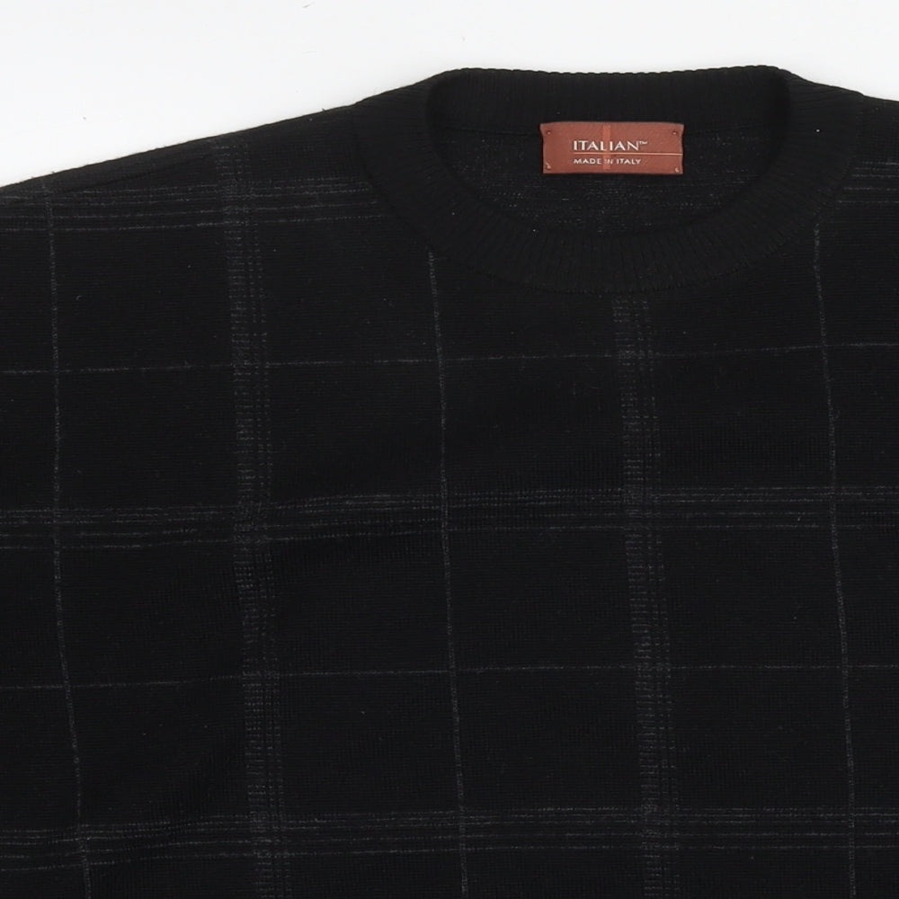 Womens UK Size L Marks and Spencer Black Pullover Sweatshirt