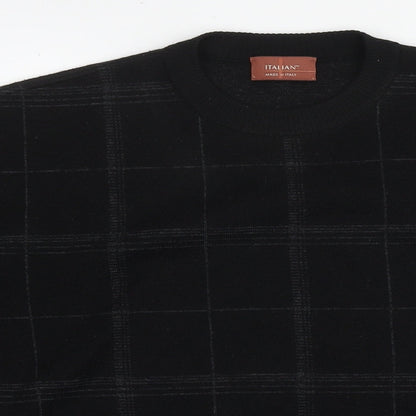 Womens UK Size L Marks and Spencer Black Pullover Sweatshirt