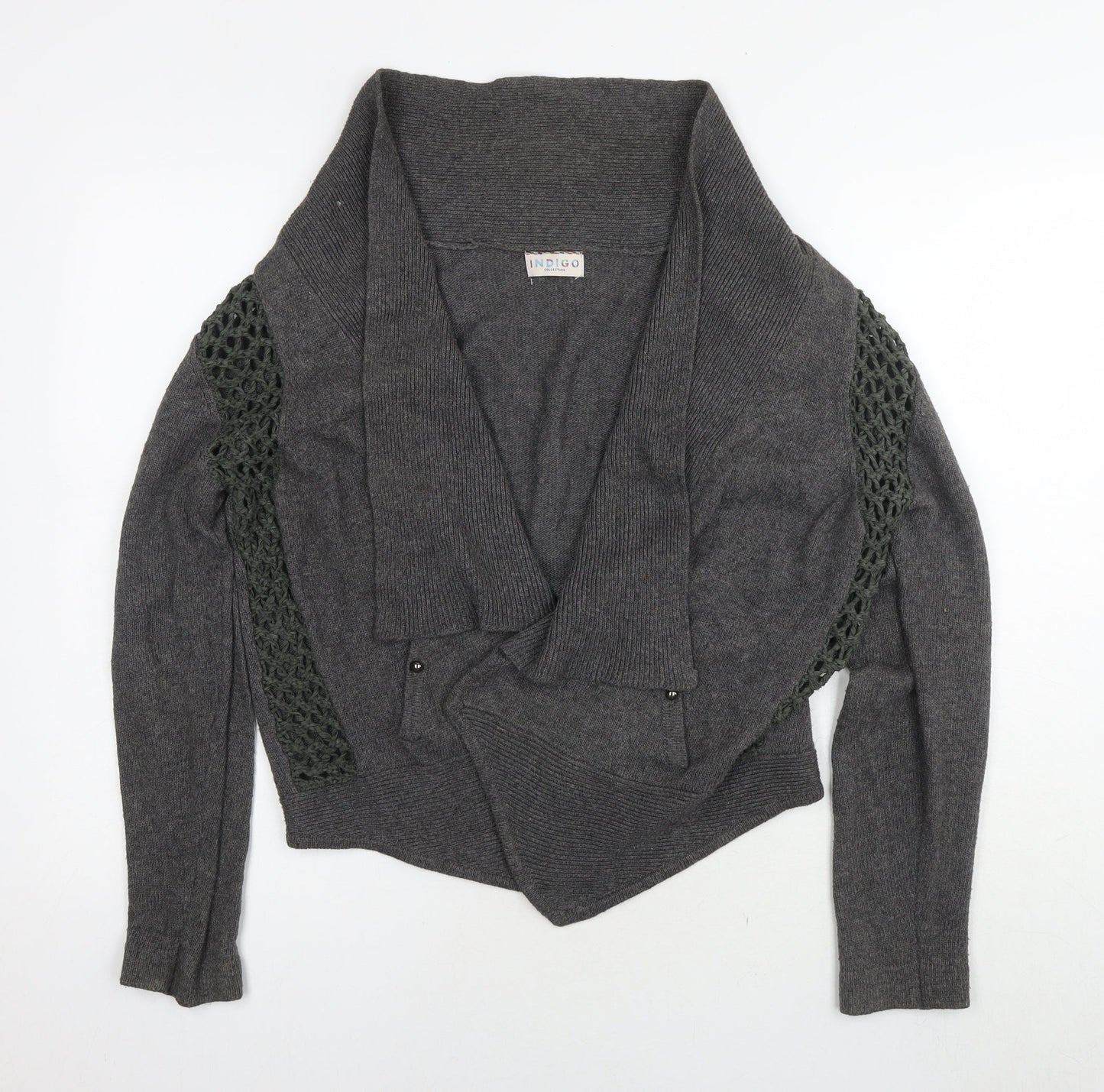 Womens UK Size 18 Marks and Spencer Grey Cardigan Jumper