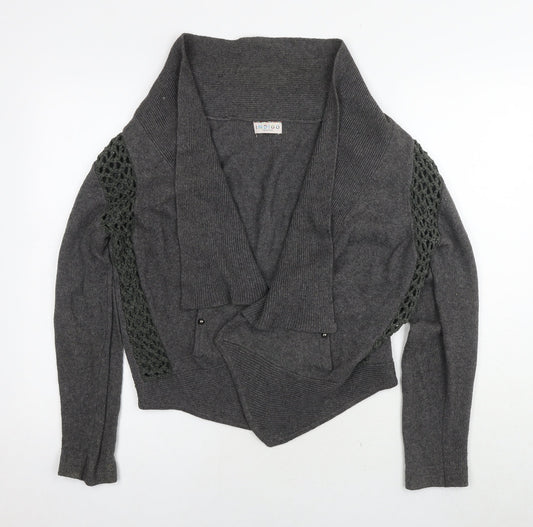 Womens UK Size 18 Marks and Spencer Grey Cardigan Jumper