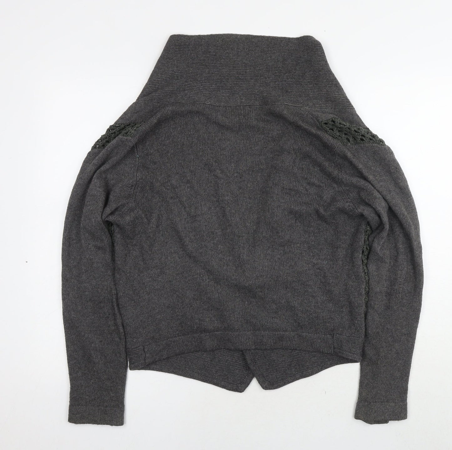 Womens UK Size 18 Marks and Spencer Grey Cardigan Jumper
