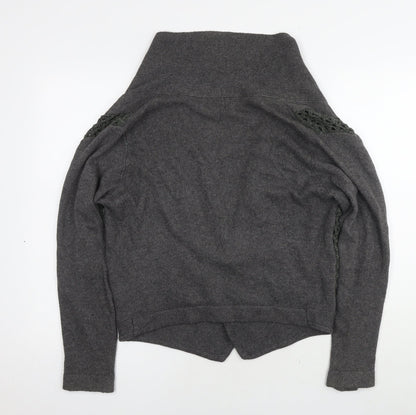 Womens UK Size 18 Marks and Spencer Grey Cardigan Jumper