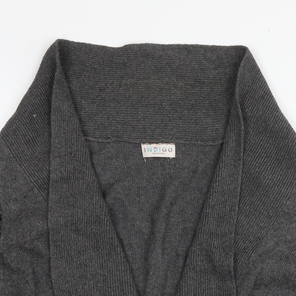 Womens UK Size 18 Marks and Spencer Grey Cardigan Jumper