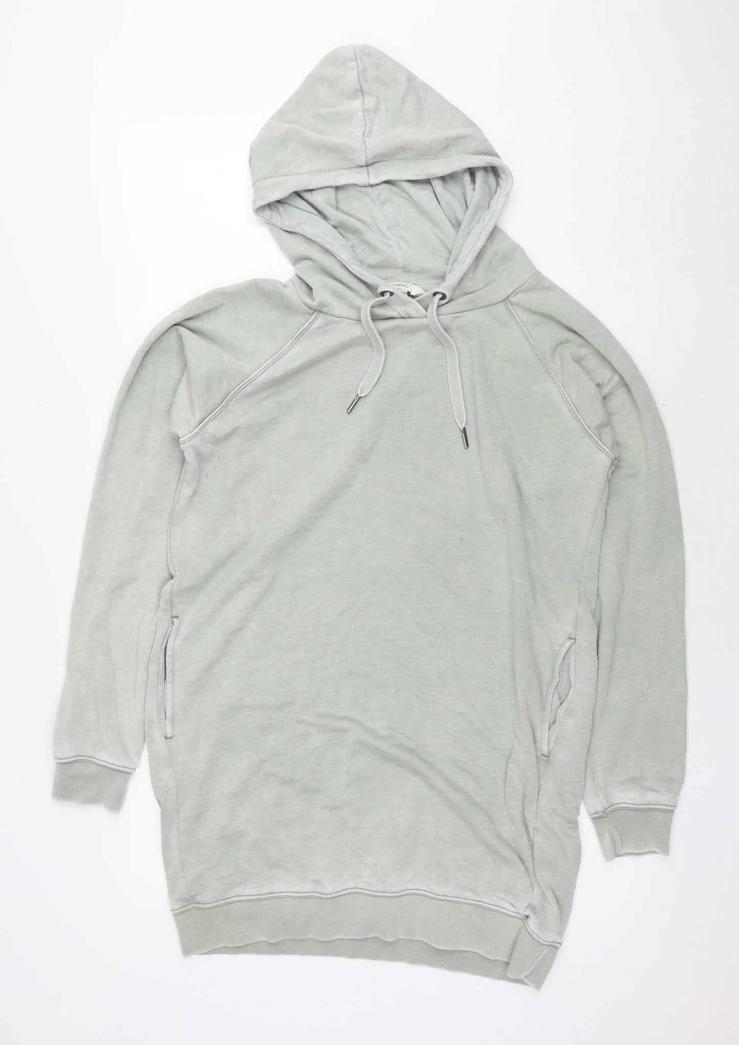 Womens UK Size S NEXT Grey Pullover Hoodie