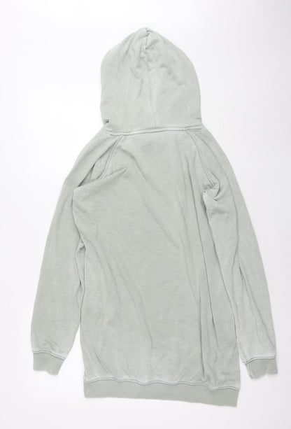 Womens UK Size S NEXT Grey Pullover Hoodie