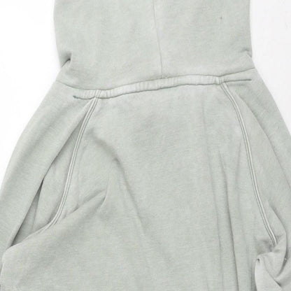 Womens UK Size S NEXT Grey Pullover Hoodie
