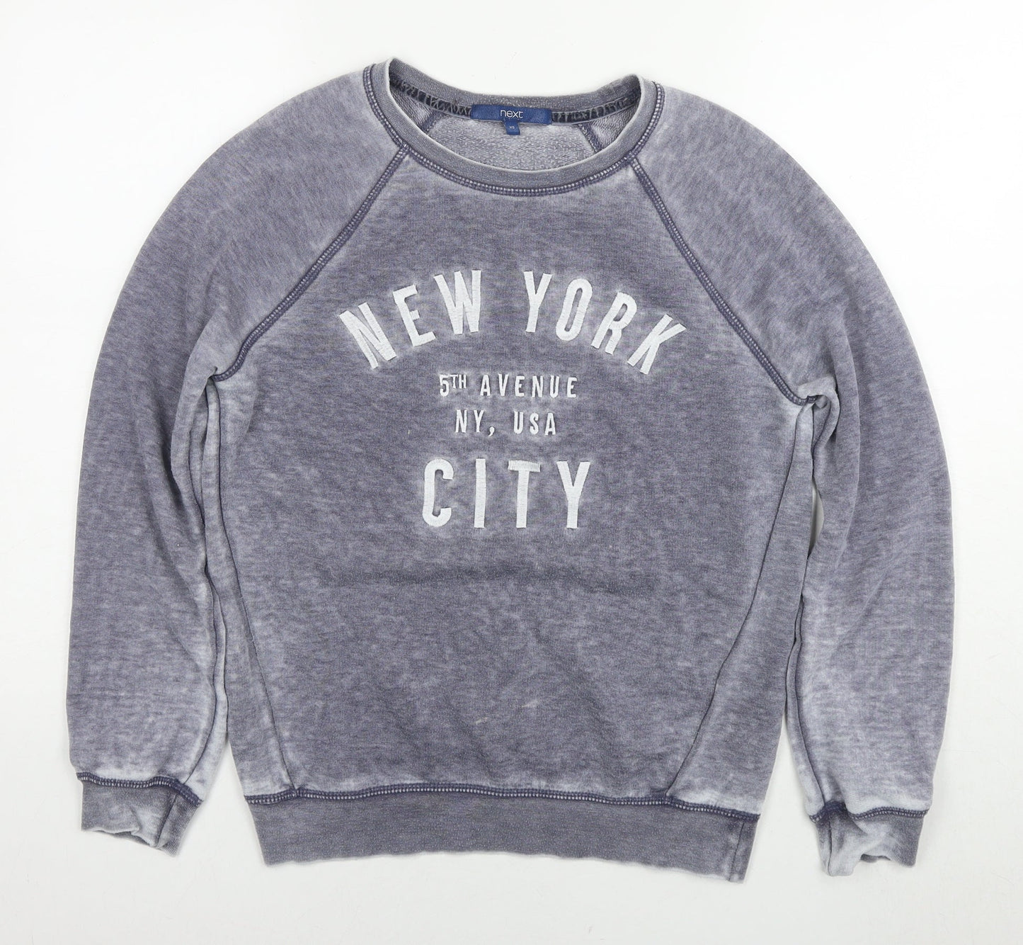 Womens UK Size XS NEXT Blue Pullover Sweatshirt