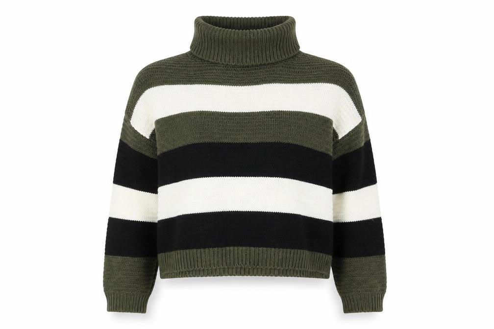 Womens UK Size S Quiz Multicoloured Pullover Jumper
