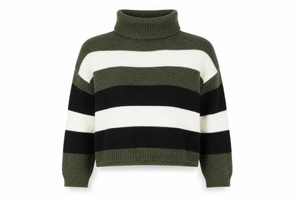 Womens UK Size S Quiz Multicoloured Pullover Jumper