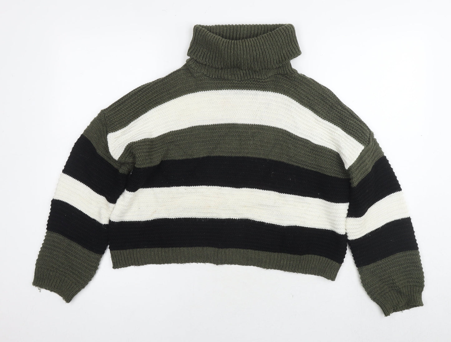 Womens UK Size S Quiz Multicoloured Pullover Jumper
