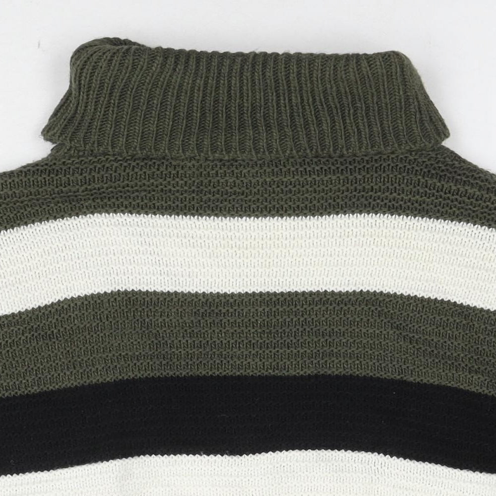 Womens UK Size S Quiz Multicoloured Pullover Jumper