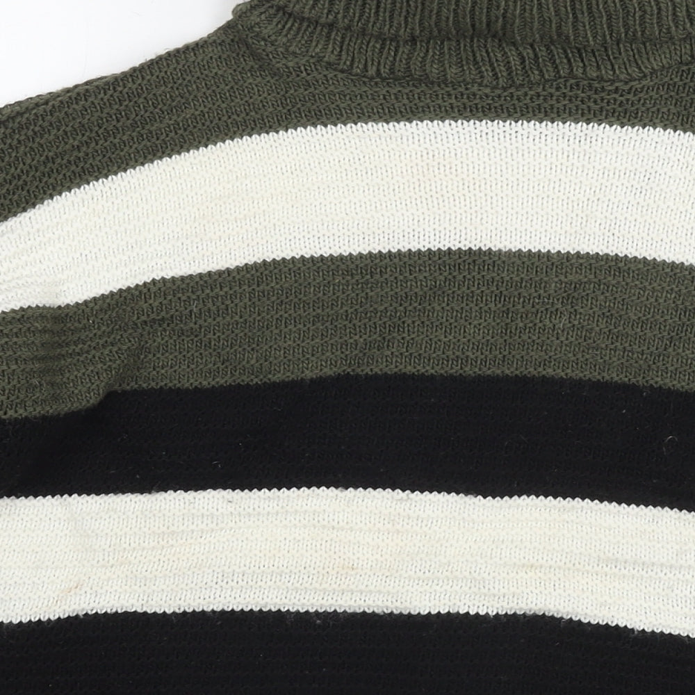 Womens UK Size S Quiz Multicoloured Pullover Jumper
