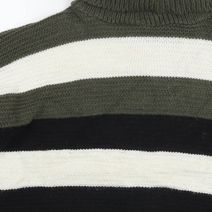 Womens UK Size S Quiz Multicoloured Pullover Jumper