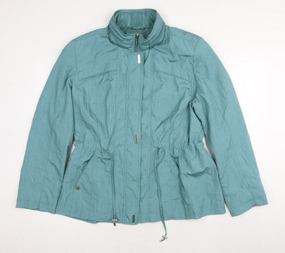 Womens UK Size 20 Klass Blue Parka Coat