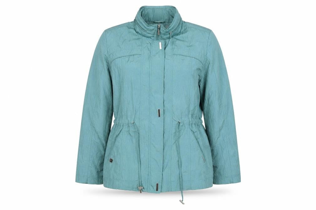 Womens UK Size 20 Klass Blue Parka Coat