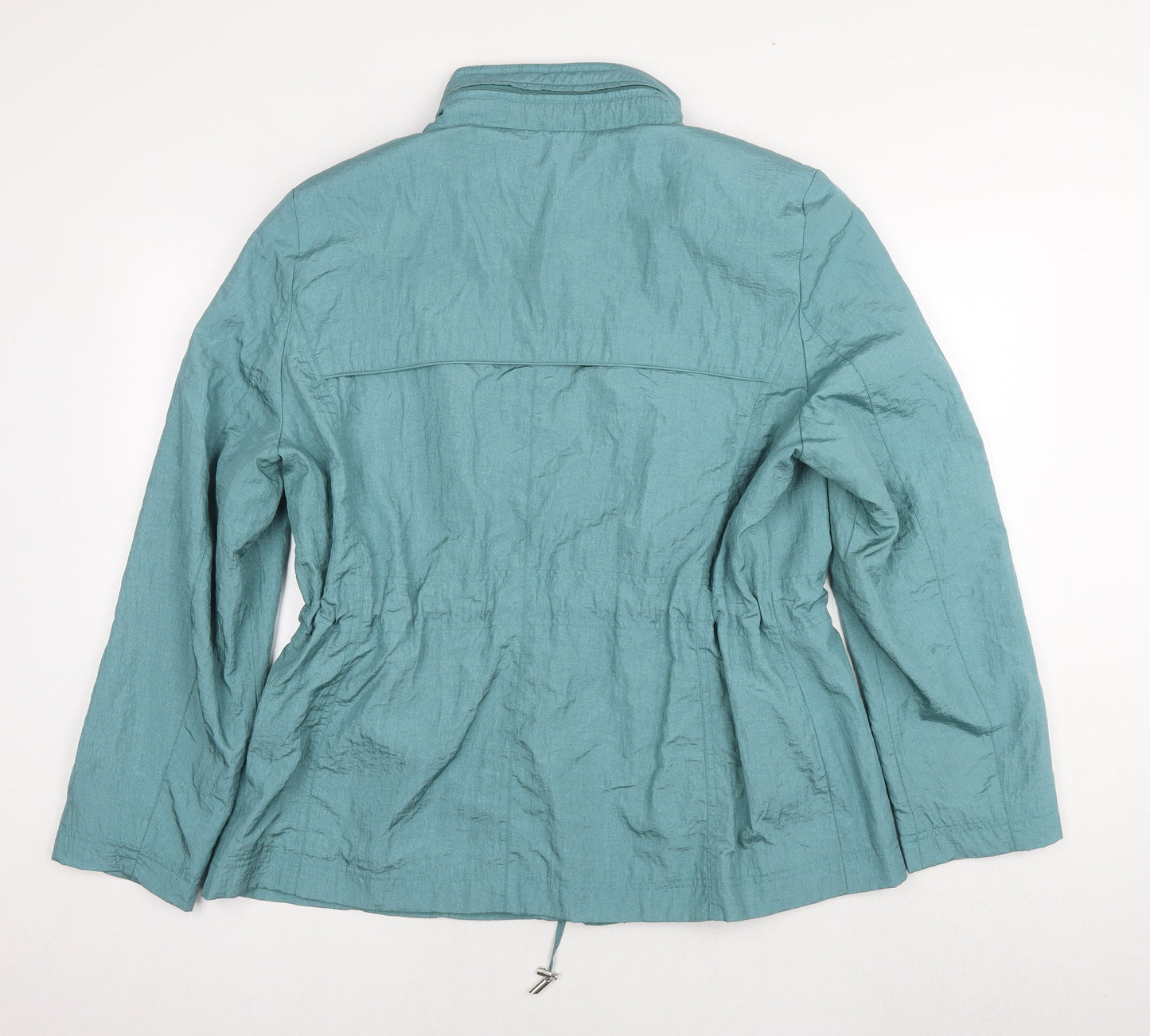 Womens UK Size 20 Klass Blue Parka Coat
