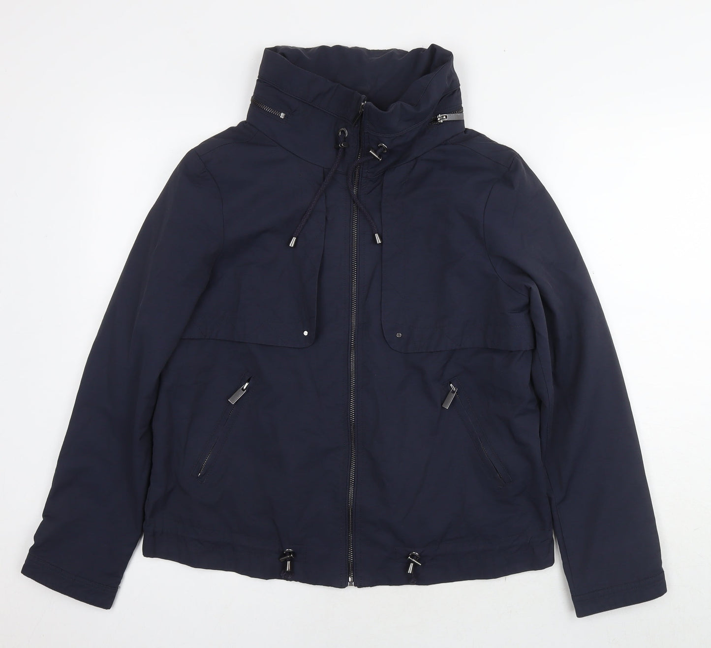 Principles Womens Blue Jacket Size 12 Zip