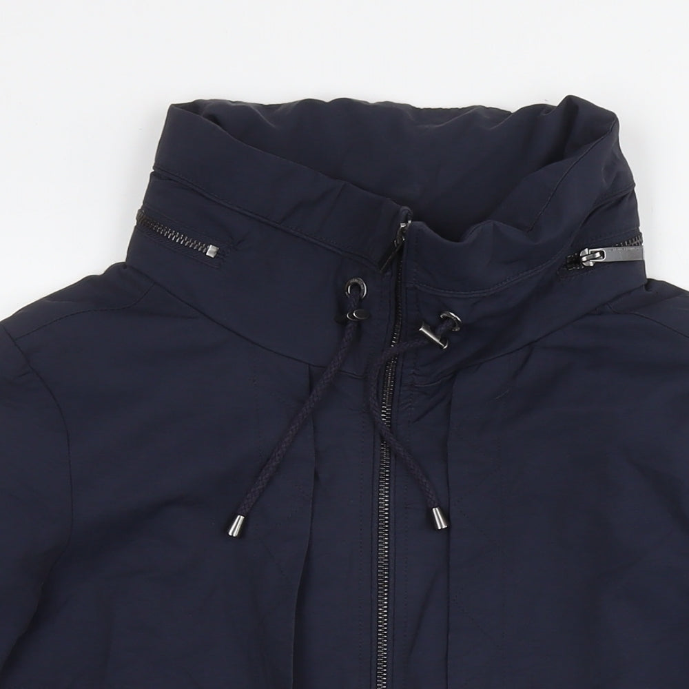 Principles Womens Blue Jacket Size 12 Zip