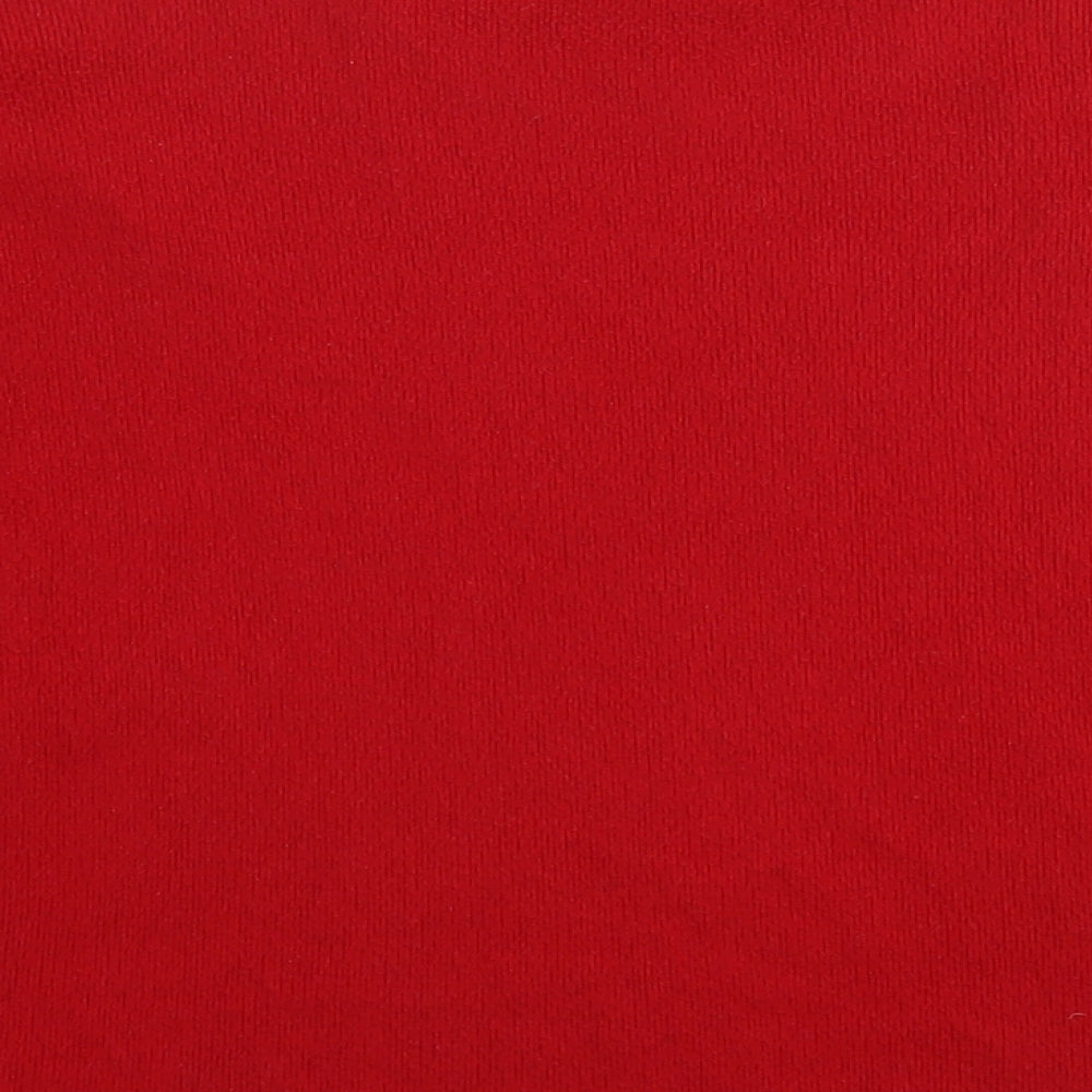 New Look Womens Red Polyester Pullover Sweatshirt Size M Pullover