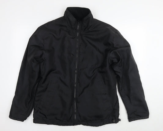 Mens UK Size M Crane Sports Black Jacket