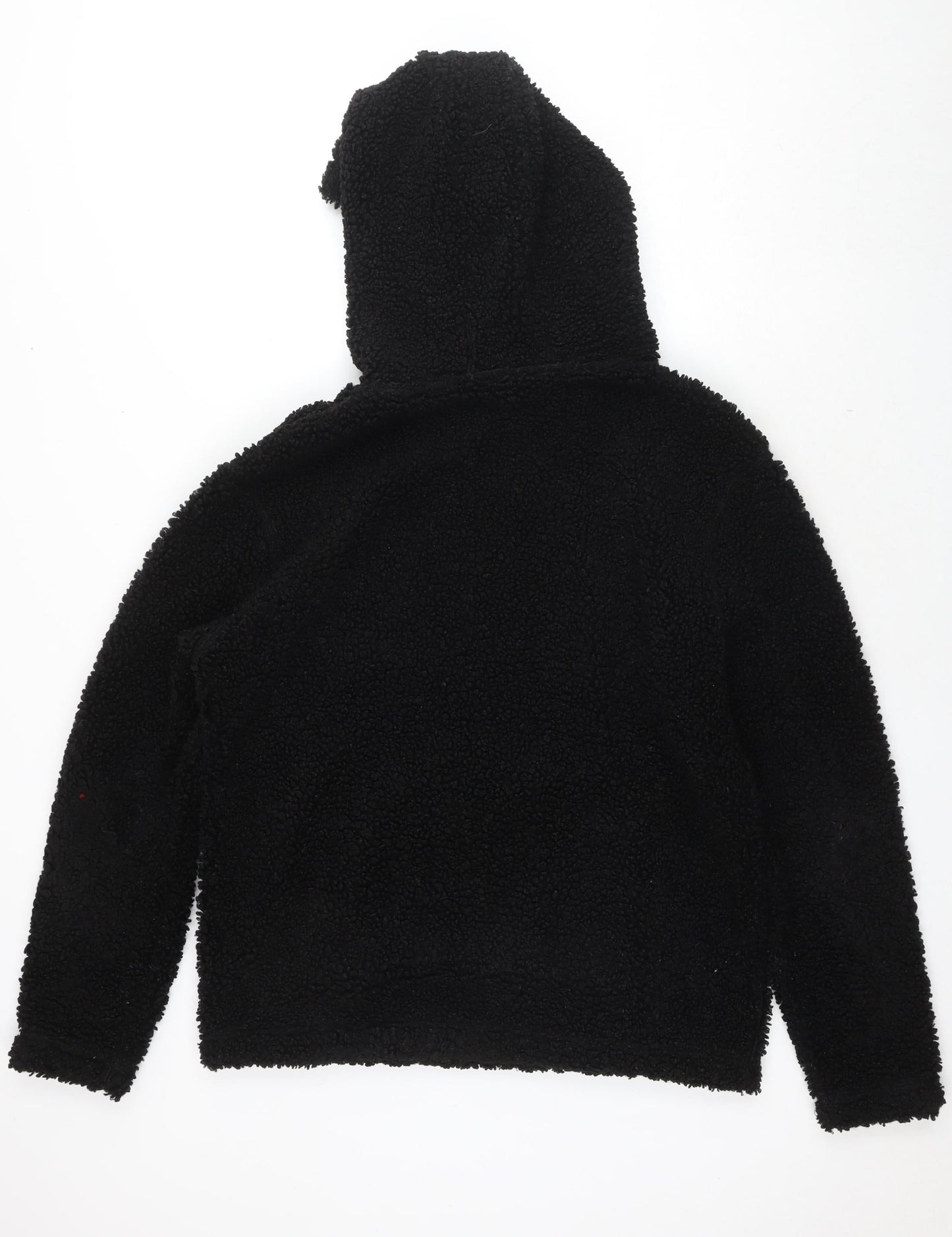 H&M Womens Black Polyester Pullover Sweatshirt Size M Pullover