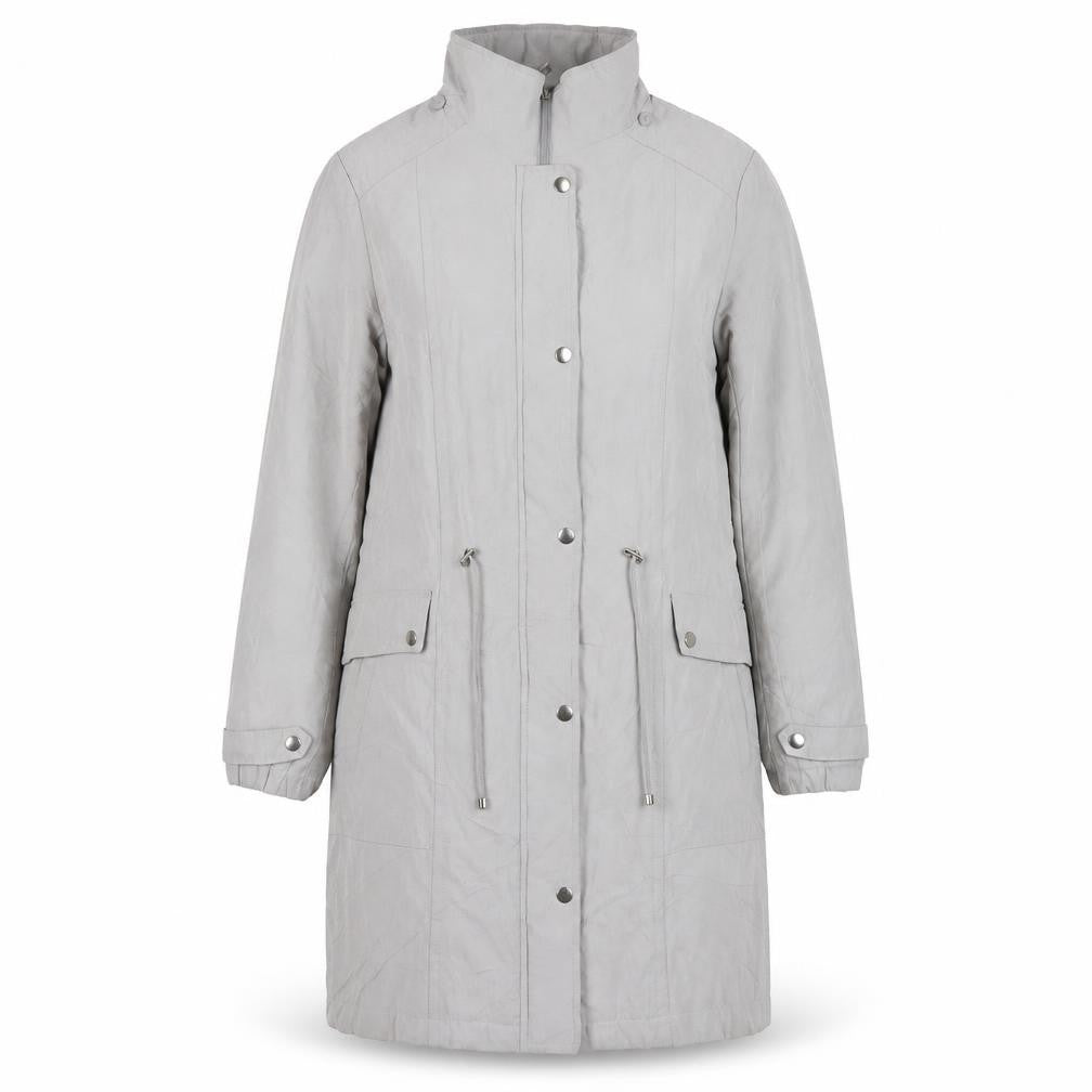 Womens UK Size 14 Bonmarché Grey Overcoat