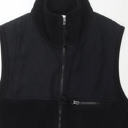 Womens UK Size M Bonmarché Black Gilet