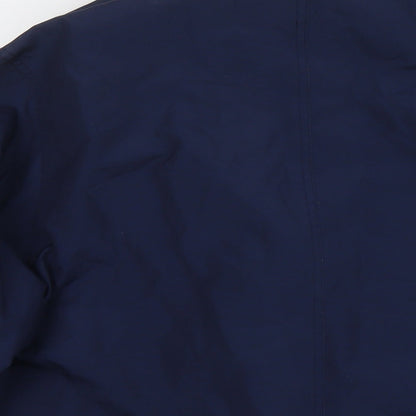 Womens UK Size 12 BHS Blue Bomber Jacket