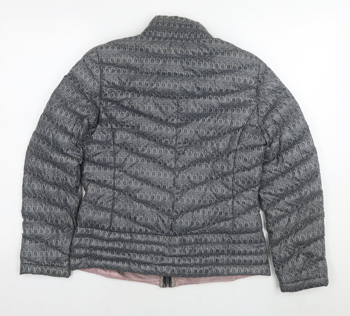 Womens UK Size 8 Etage Grey Puffer Jacket