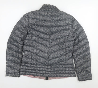 Womens UK Size 8 Etage Grey Puffer Jacket