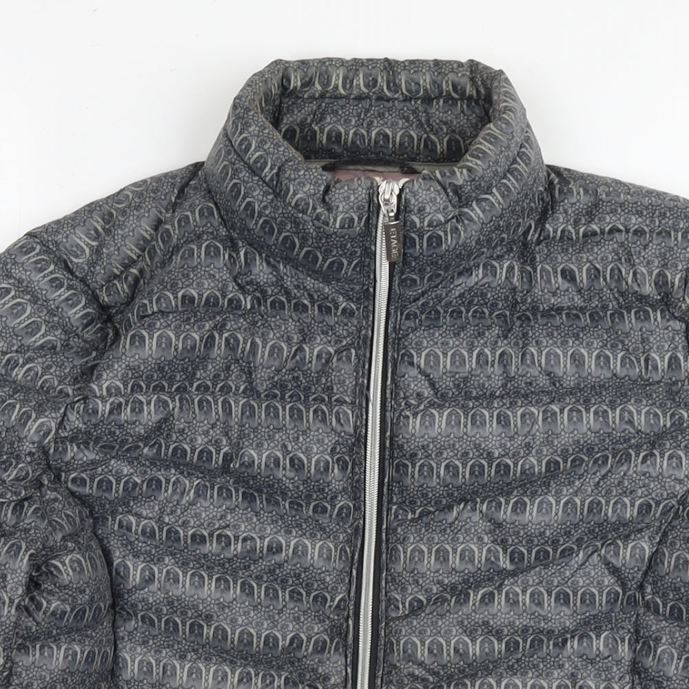 Womens UK Size 8 Etage Grey Puffer Jacket