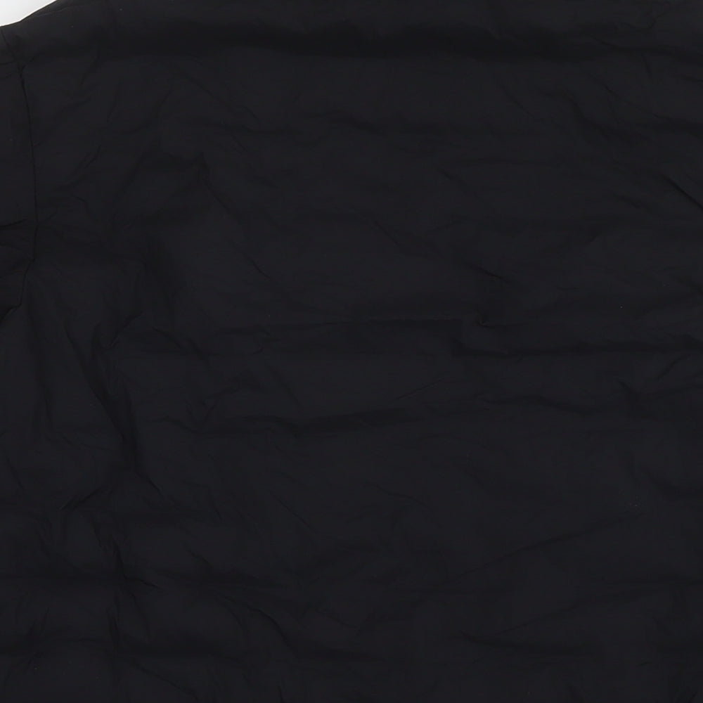 Autograph Mens Black Puffer Jacket Coat Size L Zip