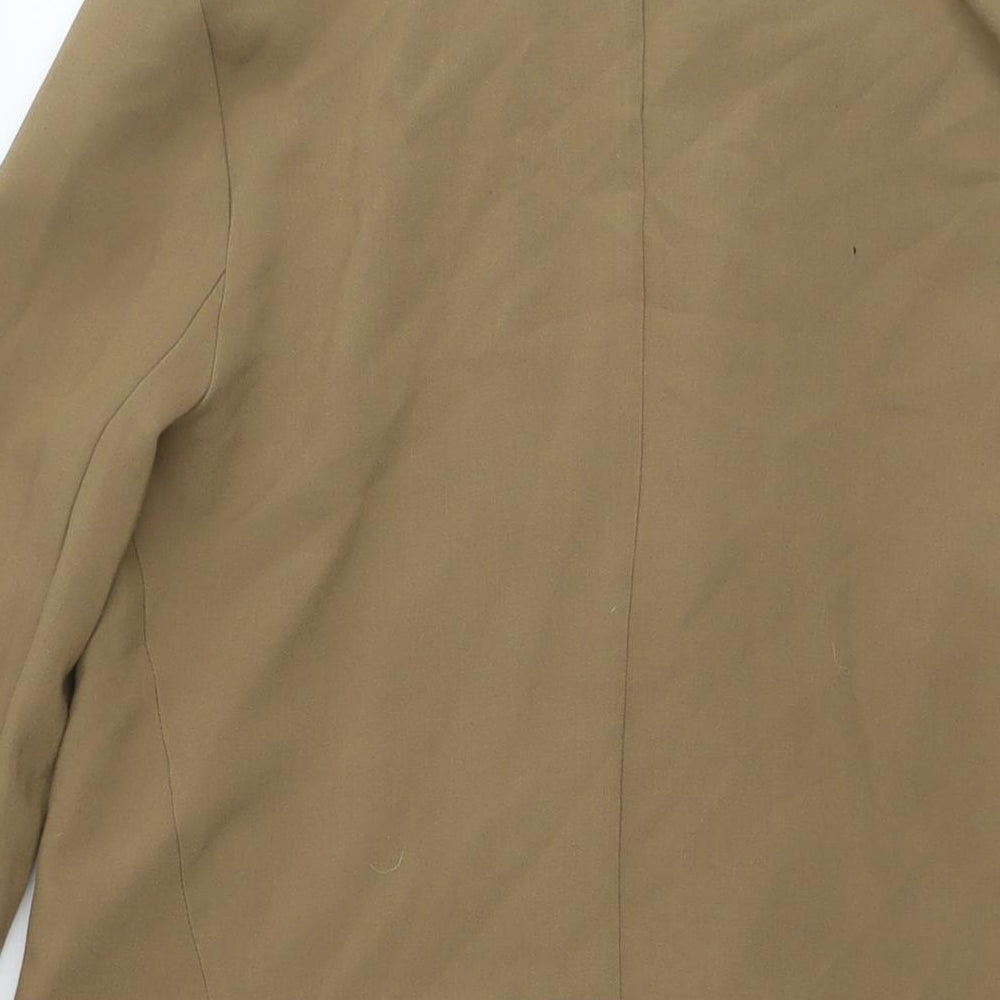 Womens UK Size 12 ASOS Brown Overcoat