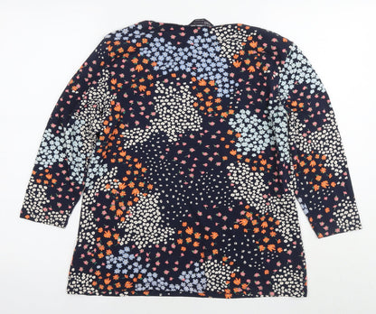 Womens UK Size 18 Marks and Spencer Blue Basic Blouse