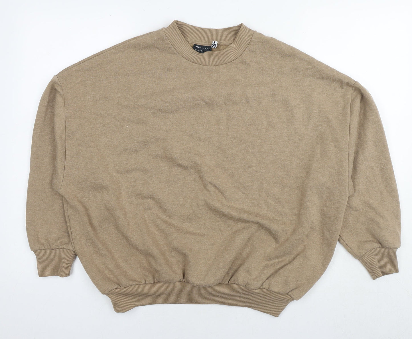 Womens UK Size 8 ASOS Brown Pullover Sweatshirt