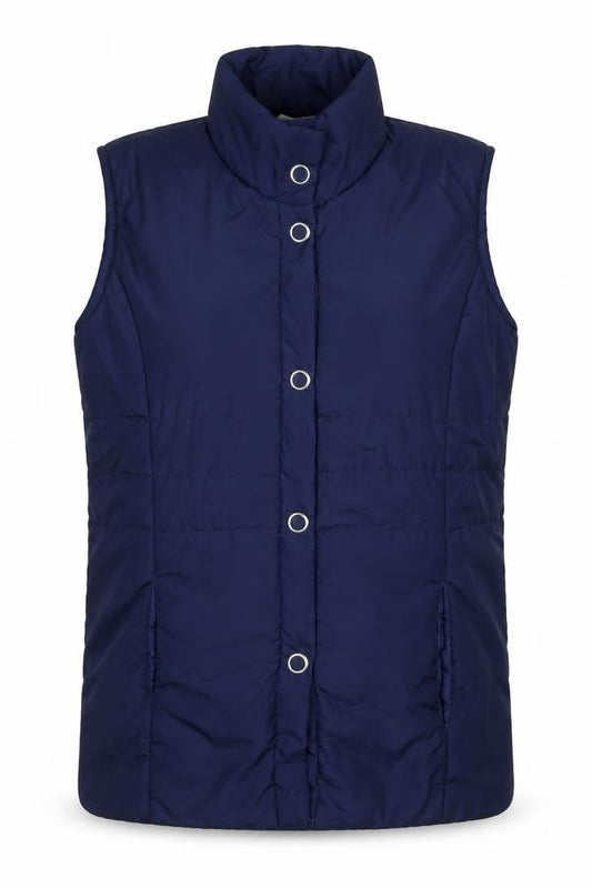 Womens UK Size 10 Anne de Lancey Blue Gilet