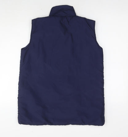 Womens UK Size 10 Anne de Lancey Blue Gilet