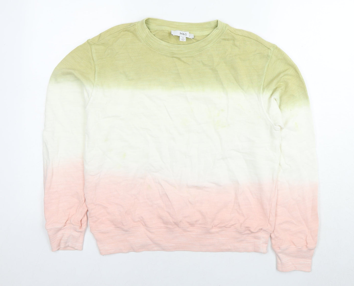 Womens UK Size XS Marks and Spencer Multicoloured Pullover Sweatshirt