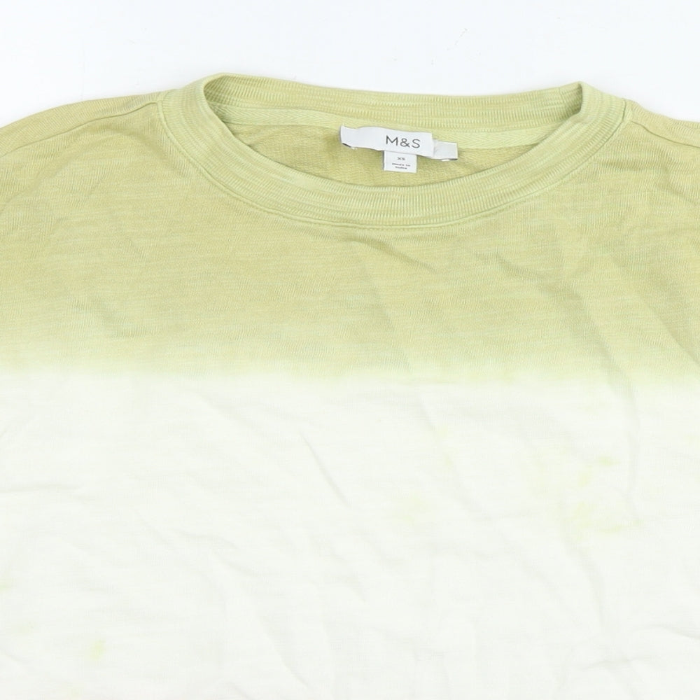 Womens UK Size XS Marks and Spencer Multicoloured Pullover Sweatshirt
