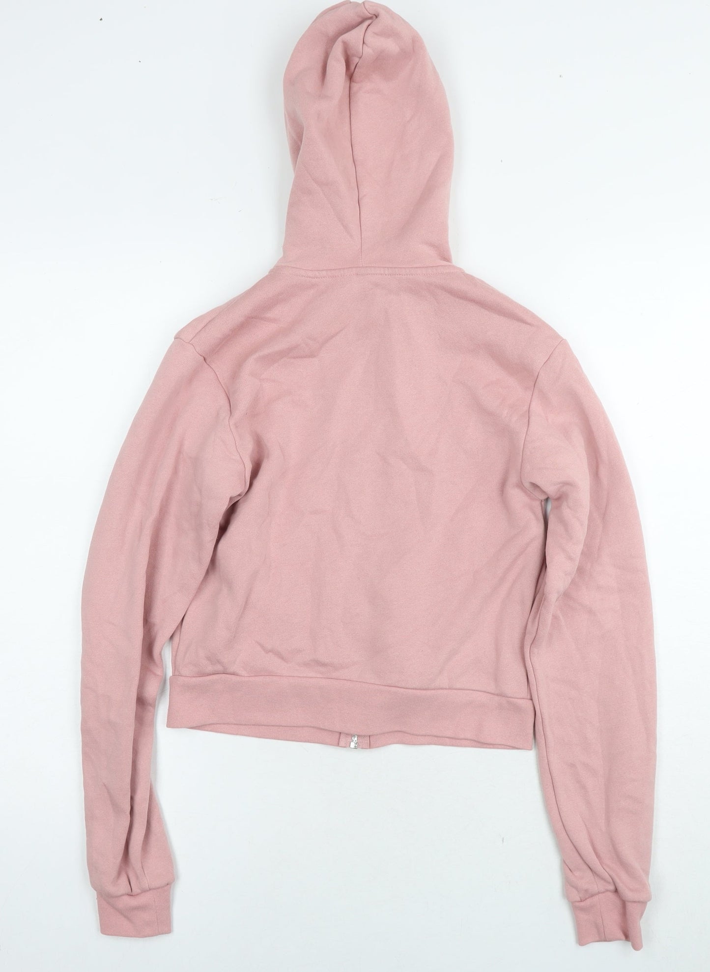 Womens UK Size M Divided by H&M Pink Full Zip Hoodie