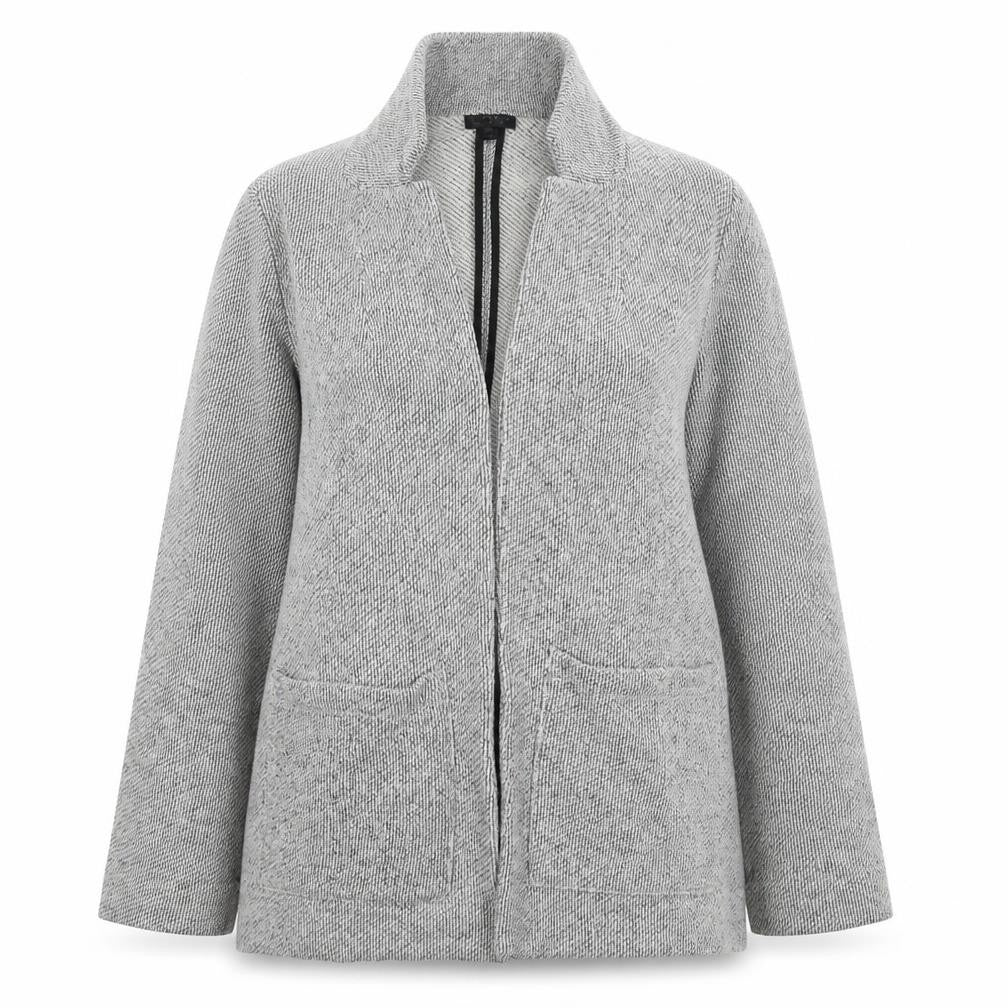 Womens UK Size 8 Topshop Grey Kimono Coat
