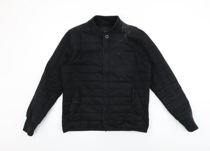 Mens UK Size S Krew Black Jacket