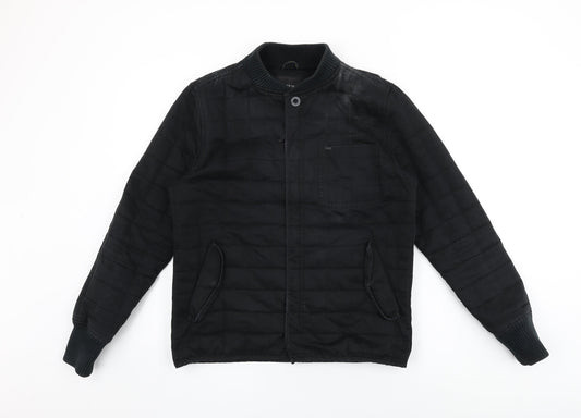 Mens UK Size S Krew Black Jacket