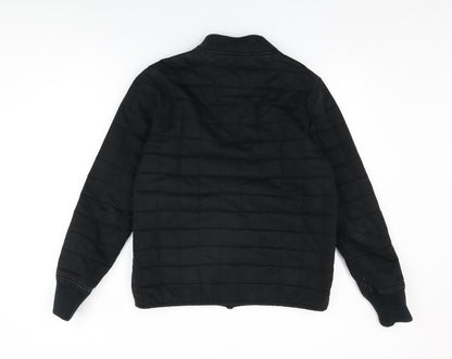 Mens UK Size S Krew Black Jacket