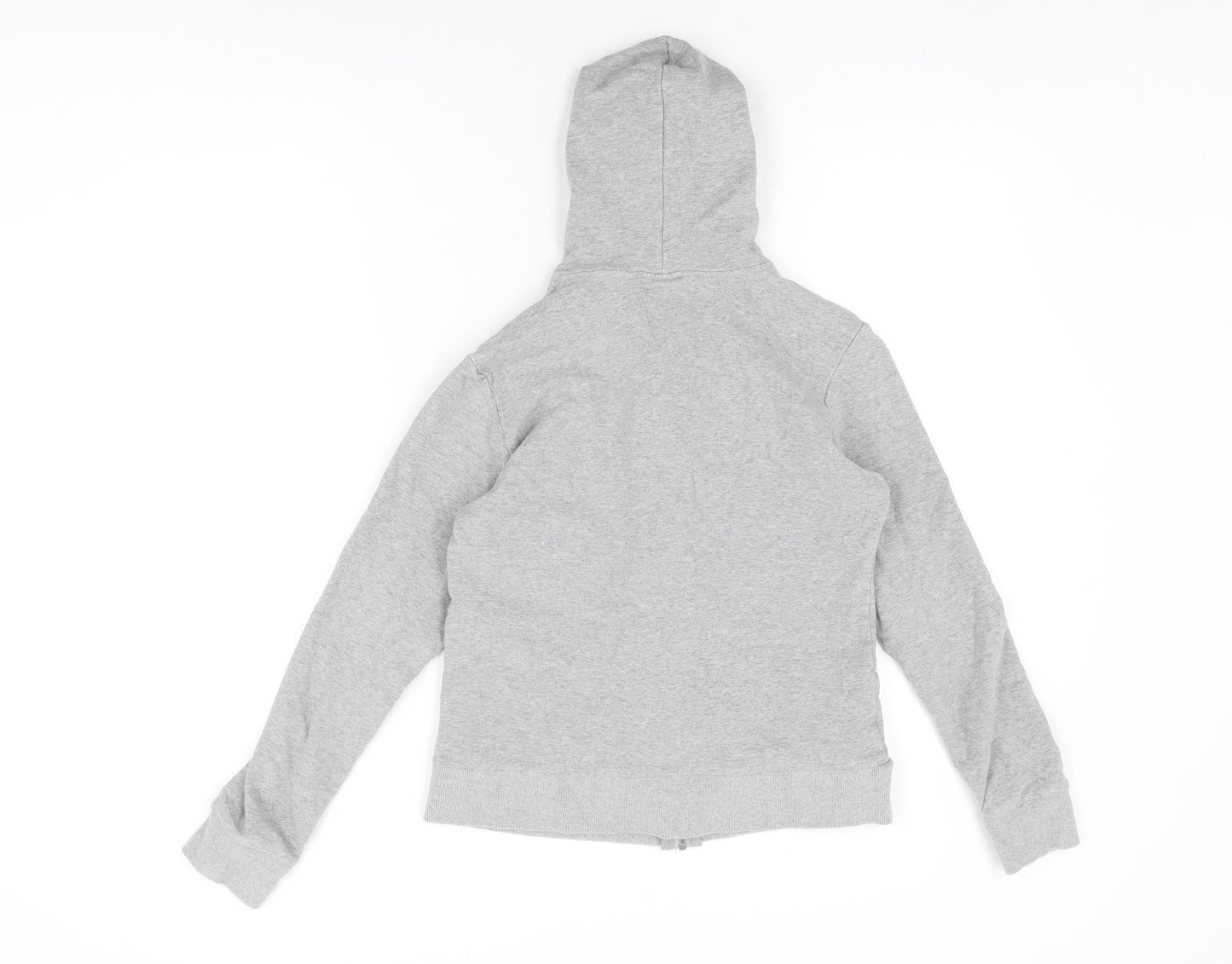 Olympus Girls Grey Cotton Full Zip Hoodie Size 14 Years Zip