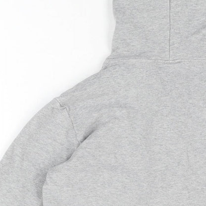Olympus Girls Grey Cotton Full Zip Hoodie Size 14 Years Zip