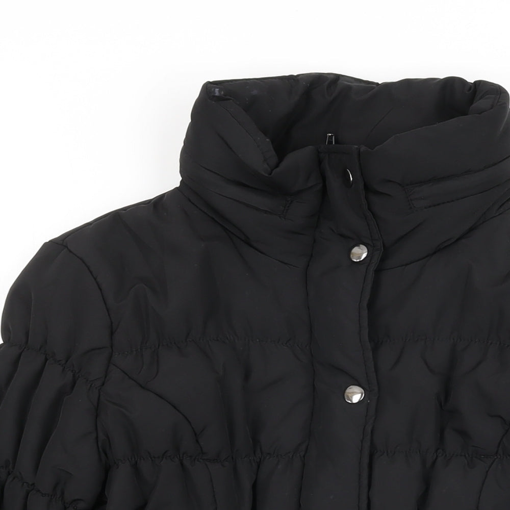 Womens UK Size M Marks and Spencer Black Puffer Jacket